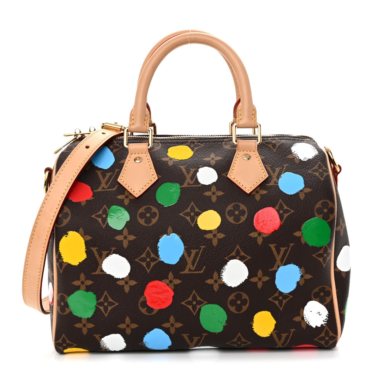 Louis Vuitton Louis Vuitton LV X YK Monogram Speedy Bandouliere 25 Multicolor