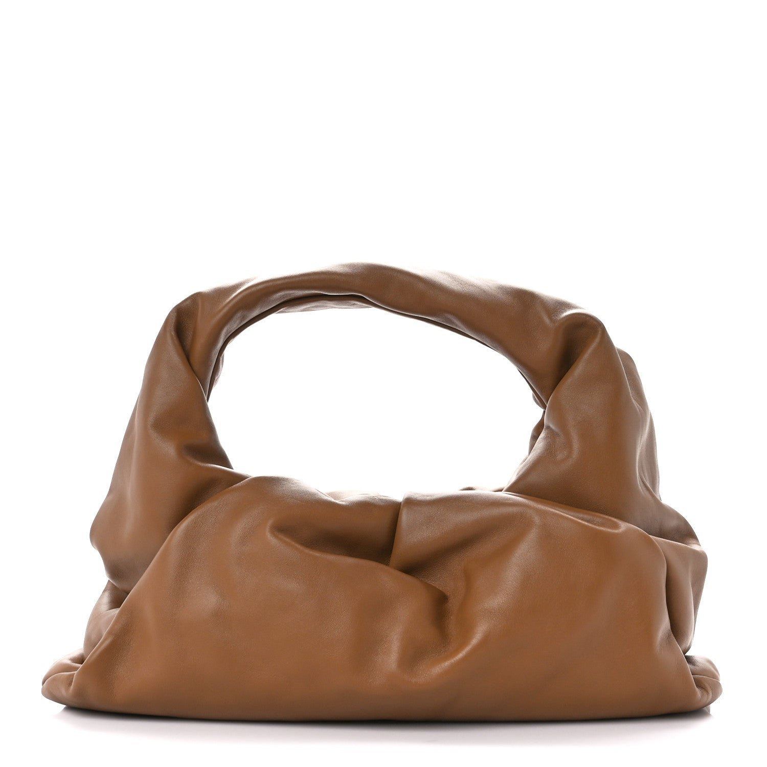 Bottega Veneta Smooth Butter Calfskin Small The Shoulder Pouch Cammello