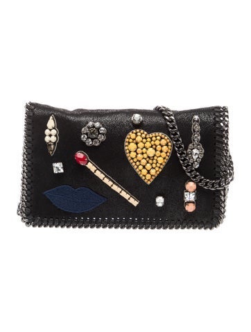 Stella McCartney Vegetarian Suede Clutch