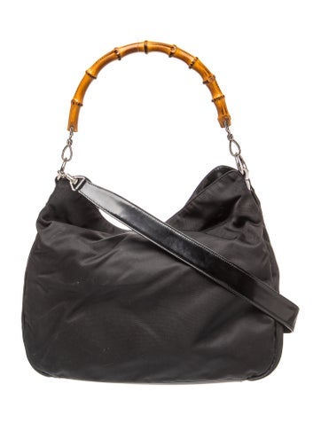 Bamboo Nylon Bamboo Hobo Medium Vintage