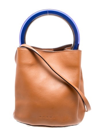 Leather Bucket Bag