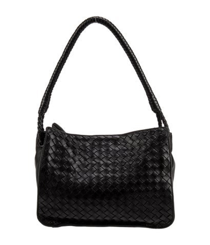 Bottega Veneta Veneta Intrecciato Shoulder Bag Vintage