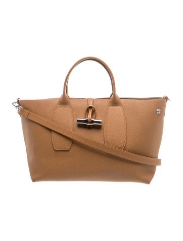 Leather Top Handle Bag