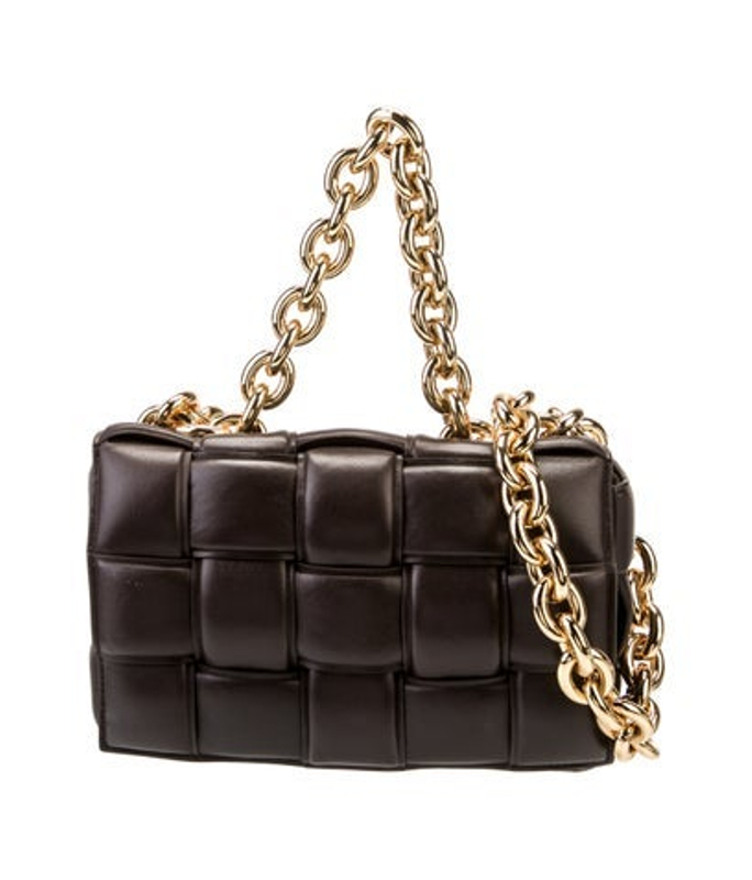 Bottega Veneta Veneta Intrecciato Chain Padded Cassette