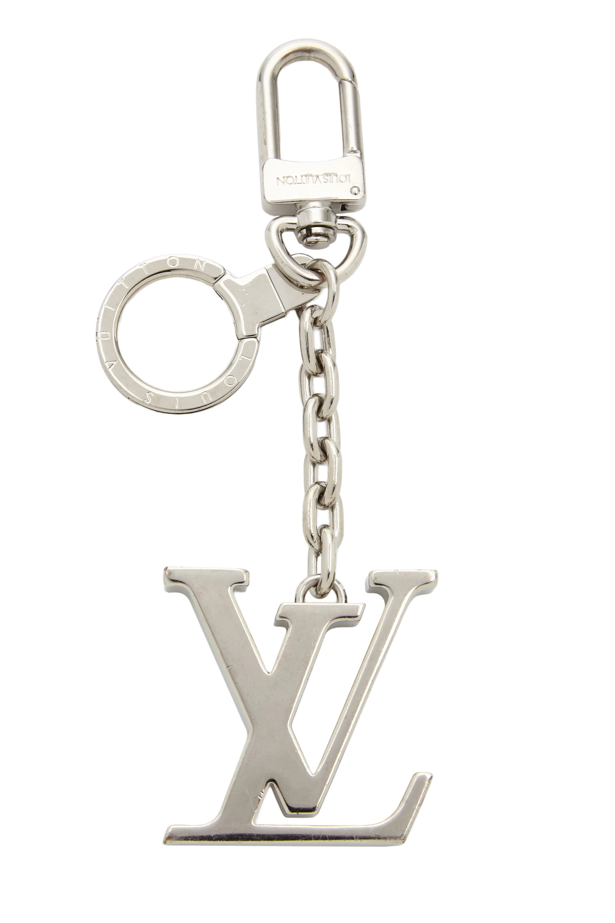 Silver Initiales Key Holder 
