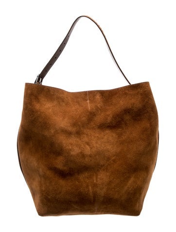 TOTEME Suede Belted Suede Tote
