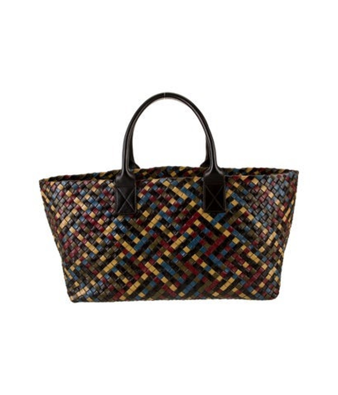 Bottega Veneta Veneta Intrecciato Cabat Large Vintage