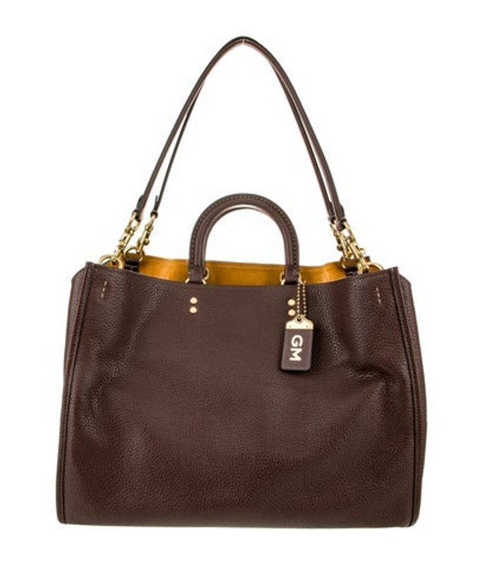 Coach Leather Shoulder Bag