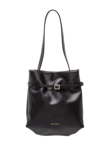 Manu Atelier Leather Shoulder Bag