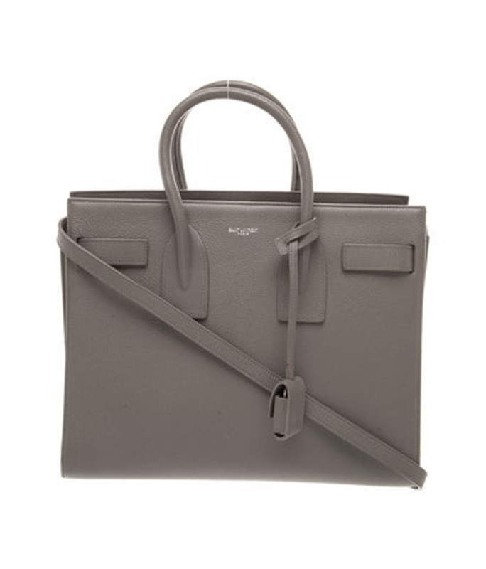 Saint Laurent Laurent Leather Sac De Jour Small