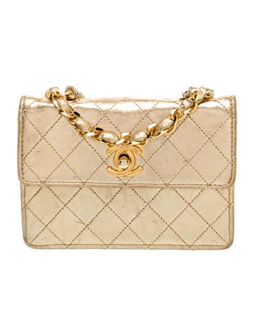 Mini Quilted CC Flap Bag