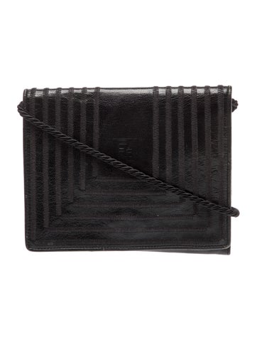 Zucca FF Vintage Leather Bag