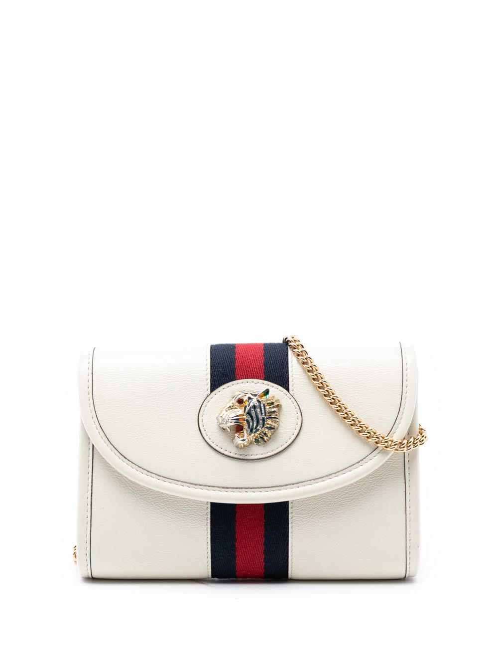 2000-2015 Mini Leather Rajah Web Chain crossbody bag