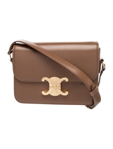 Celine Leather Triomphe Teen 2024