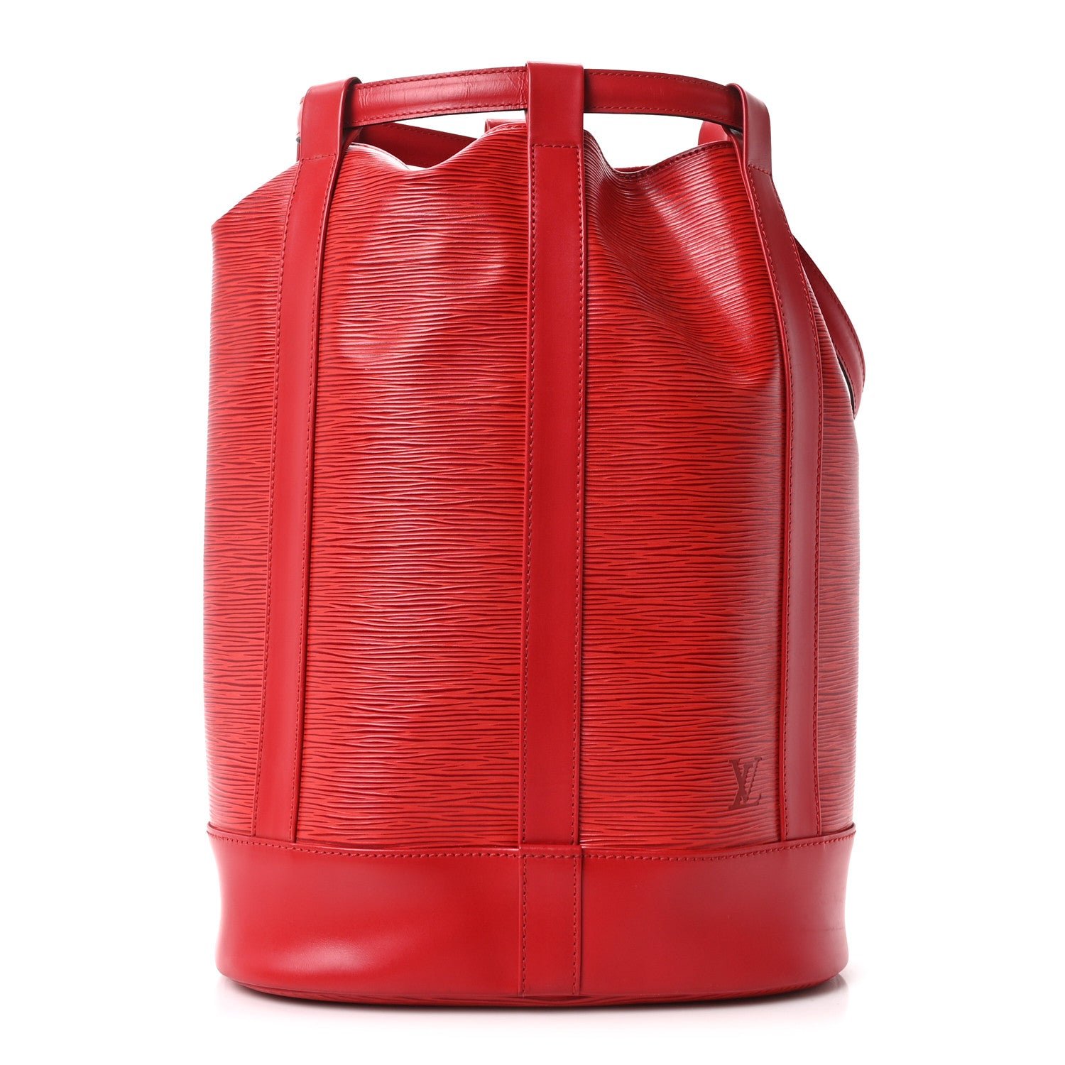 Louis Vuitton Epi Randonnee PM Castillan Red