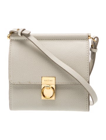 Polene Calf Leather PF Sept Bandouliere