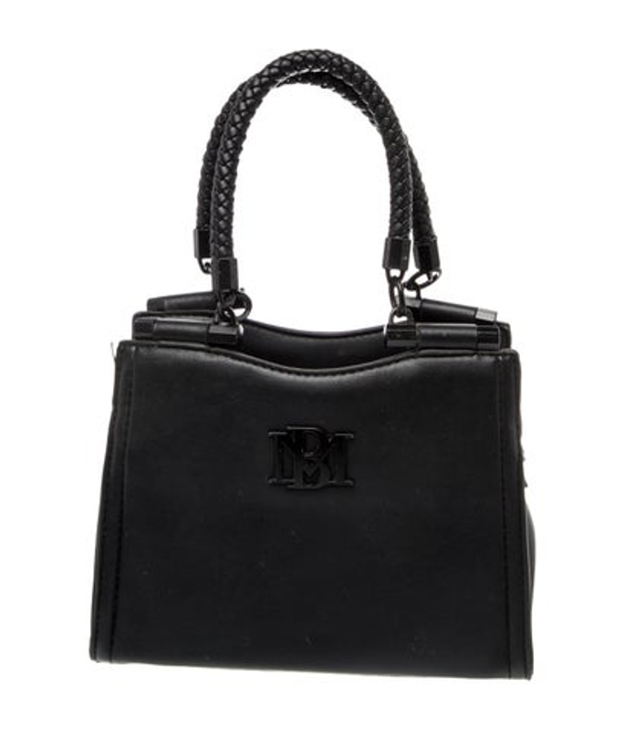 Badgley Mischka Mischka Vegetarian Leather Top Handle Bag