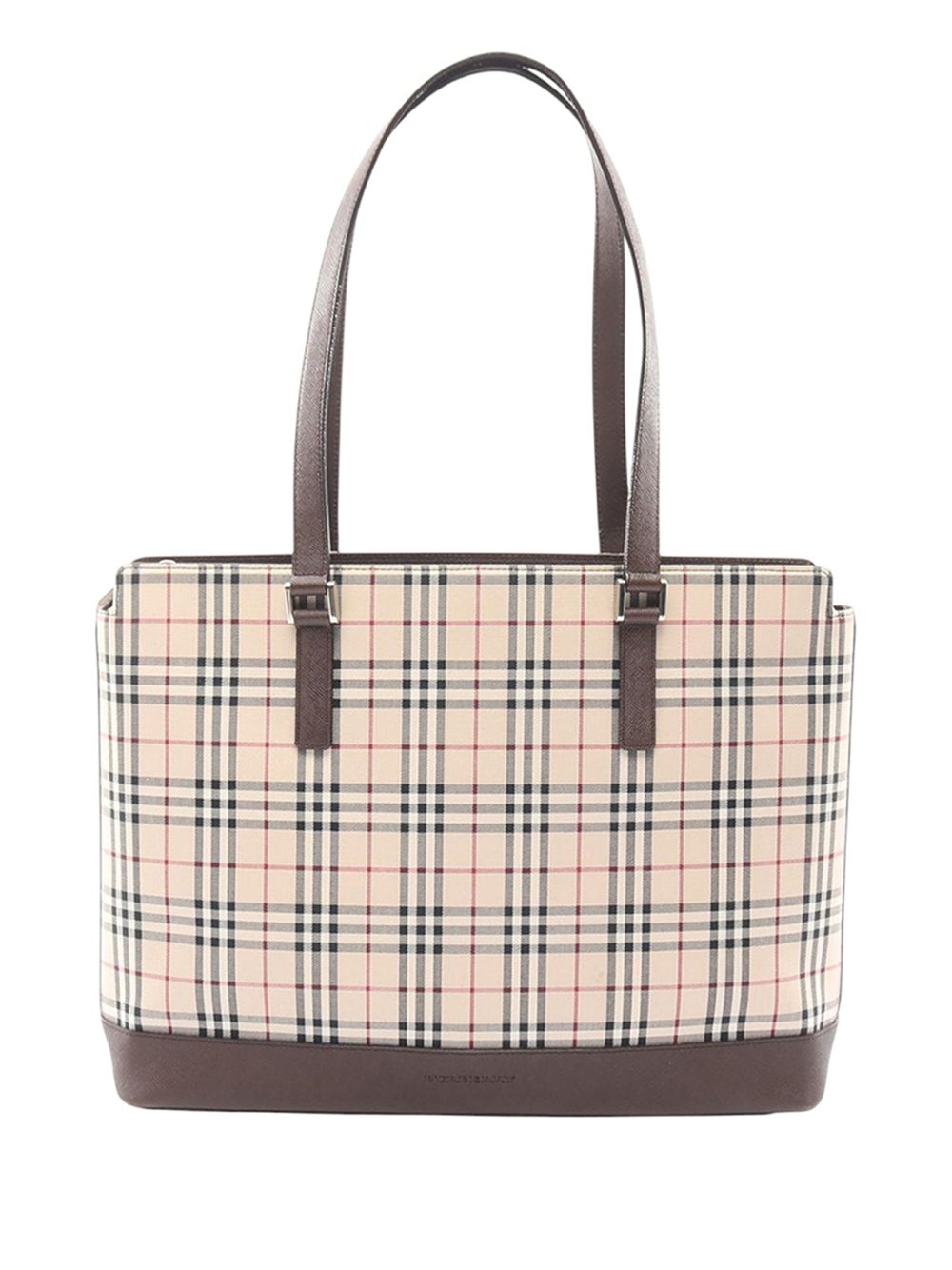 2000-2017 Nova Check Canvas tote bag