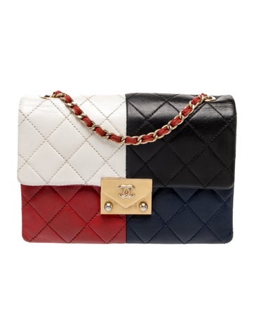 Colorblock Pagoda Flap Bag
