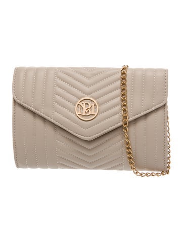 Badgley Mischka Vegan Leather Crossbody Bag