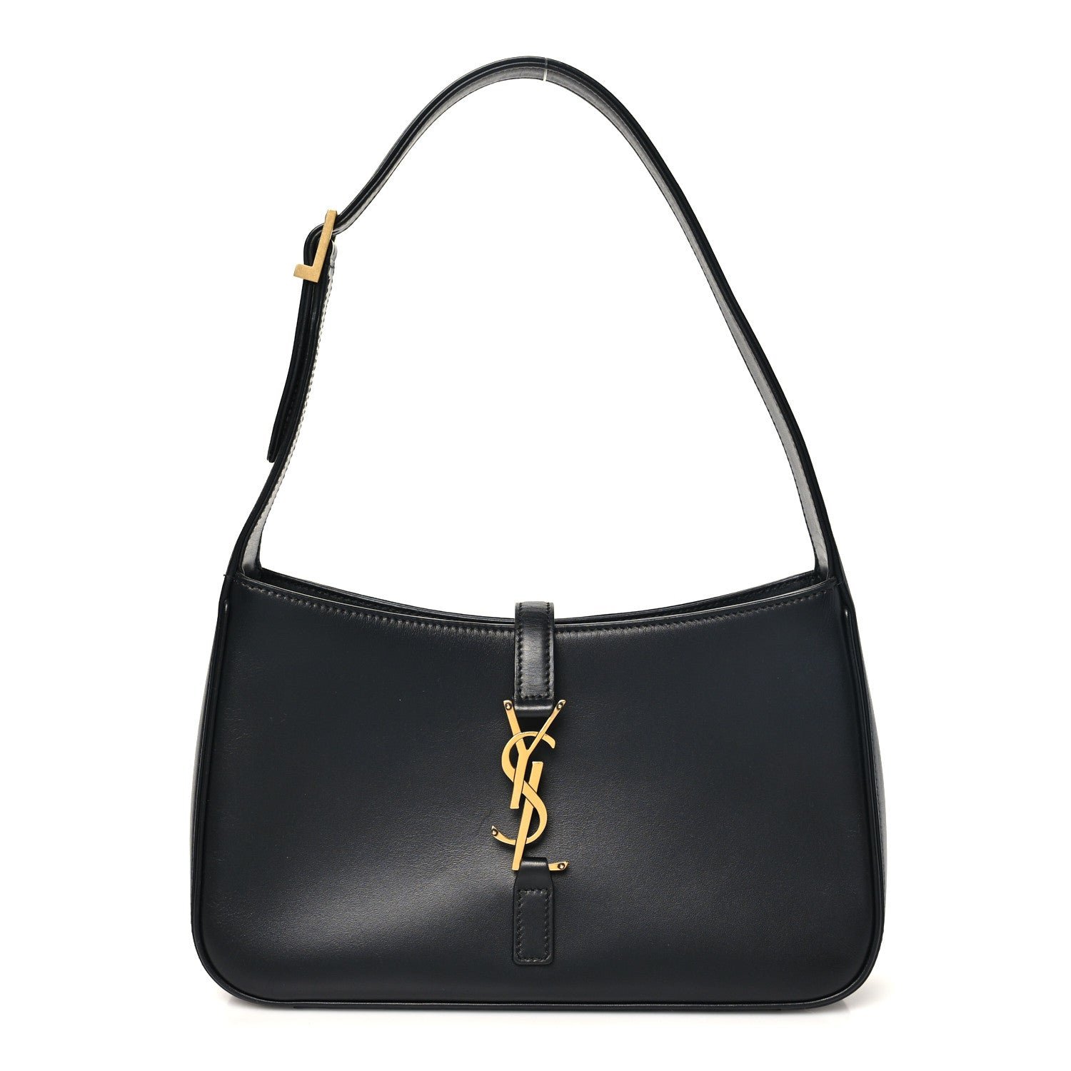 Smooth Calfskin Le 5 A 7 Hobo Black