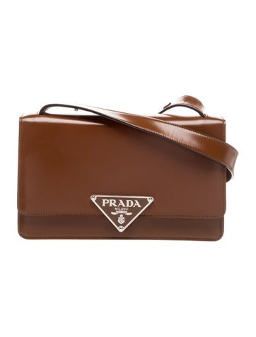 Spazzolato Leather Embleme Small
