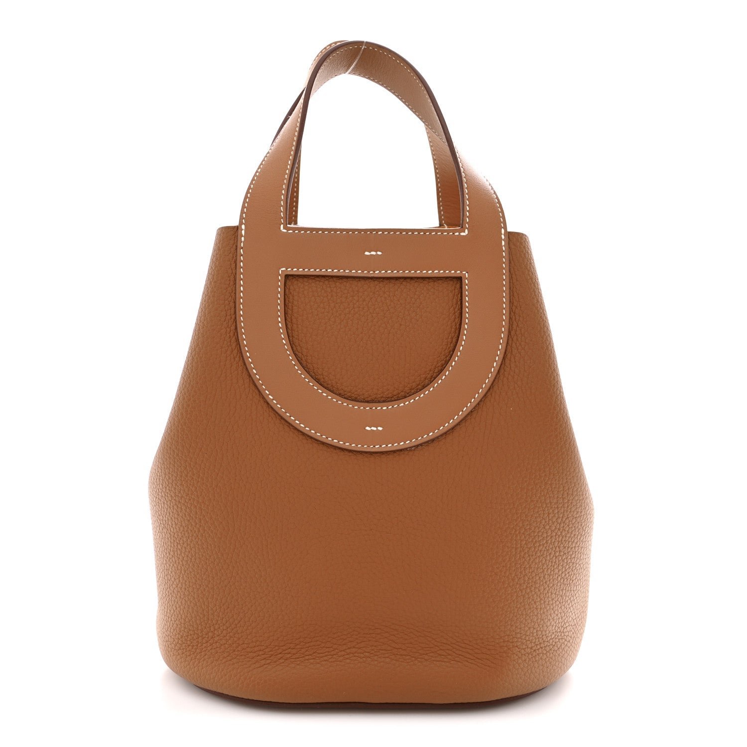 Hermes Taurillon Clemence Swift In-The-Loop 23 Bag Gold