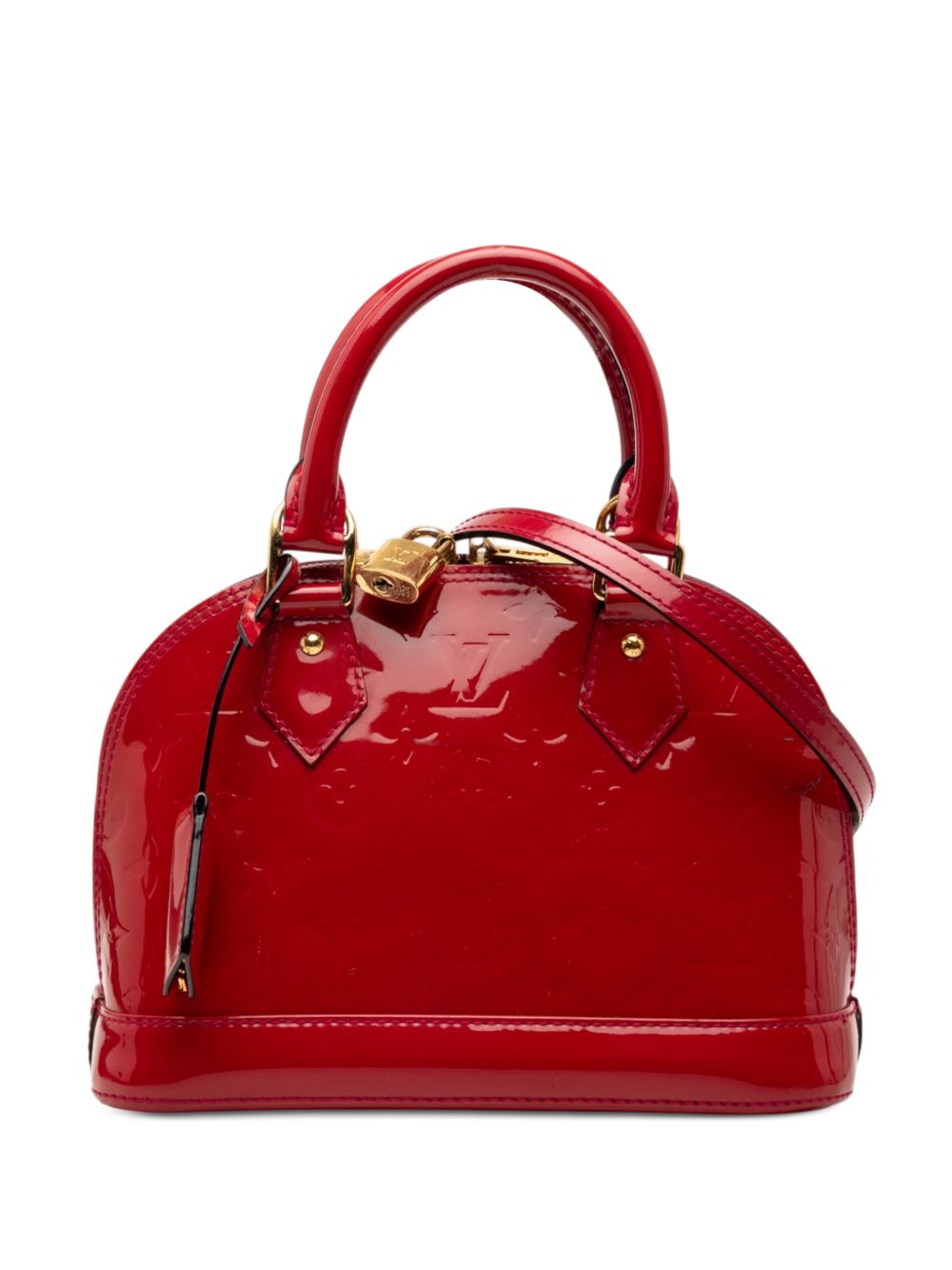 2013 Monogram Vernis Alma BB satchel