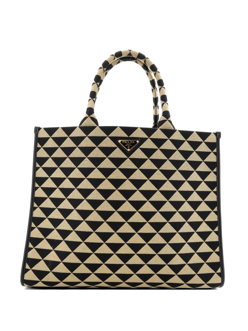 Symbole Shopper Jacquard Large tote bag