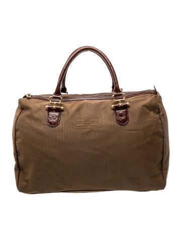 Nylon Weekender Bag Vintage
