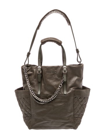 Jimmy Choo Quilted Shoulder Bag