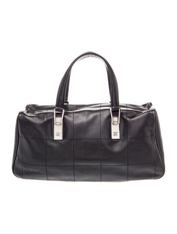 Square Quilt LAX Bowler Bag