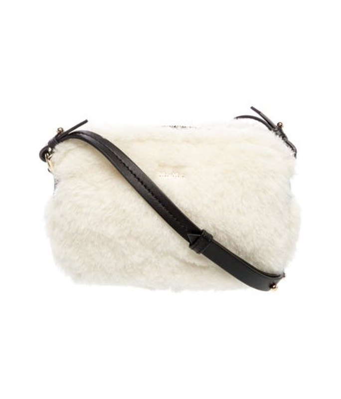 Max Mara Mara Shearling Crossbody Bag
