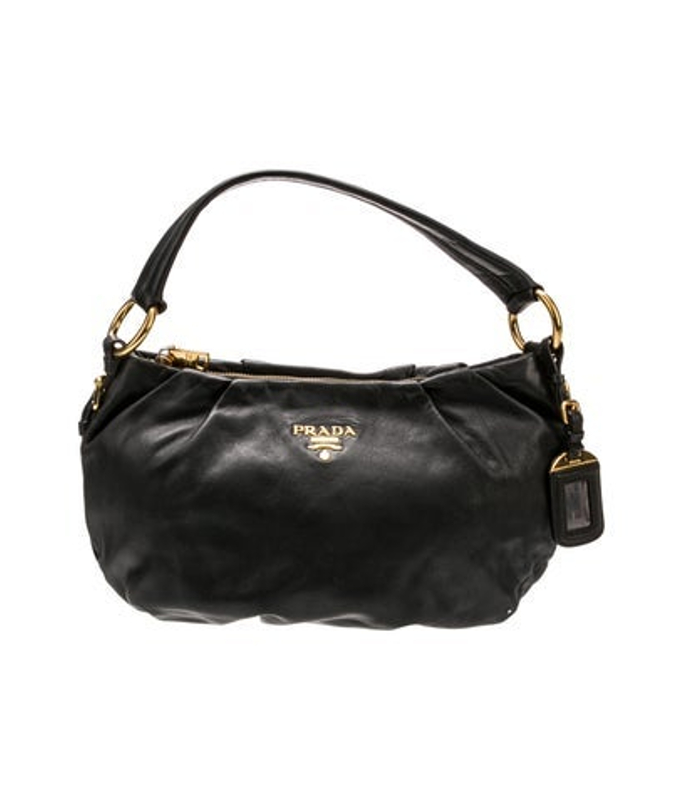 Prada City Calf Leather Shoulder Bag