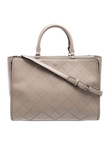 Leather Top Handle Bag