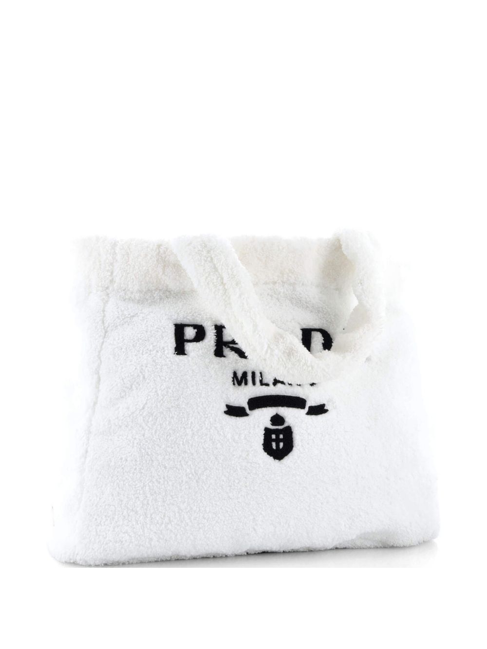 Logo Terry Cloth tote bag