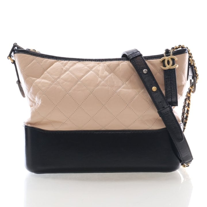 Chanel Medium Aged Calfskin Gabrielle Hobo