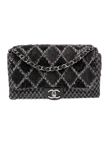 Tweed Icons Accordion Flap Bag