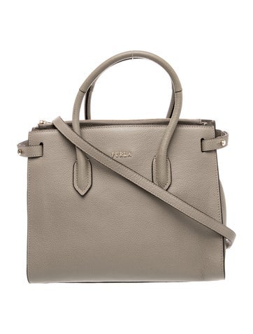 Leather Top Handle Bag w/ Tags