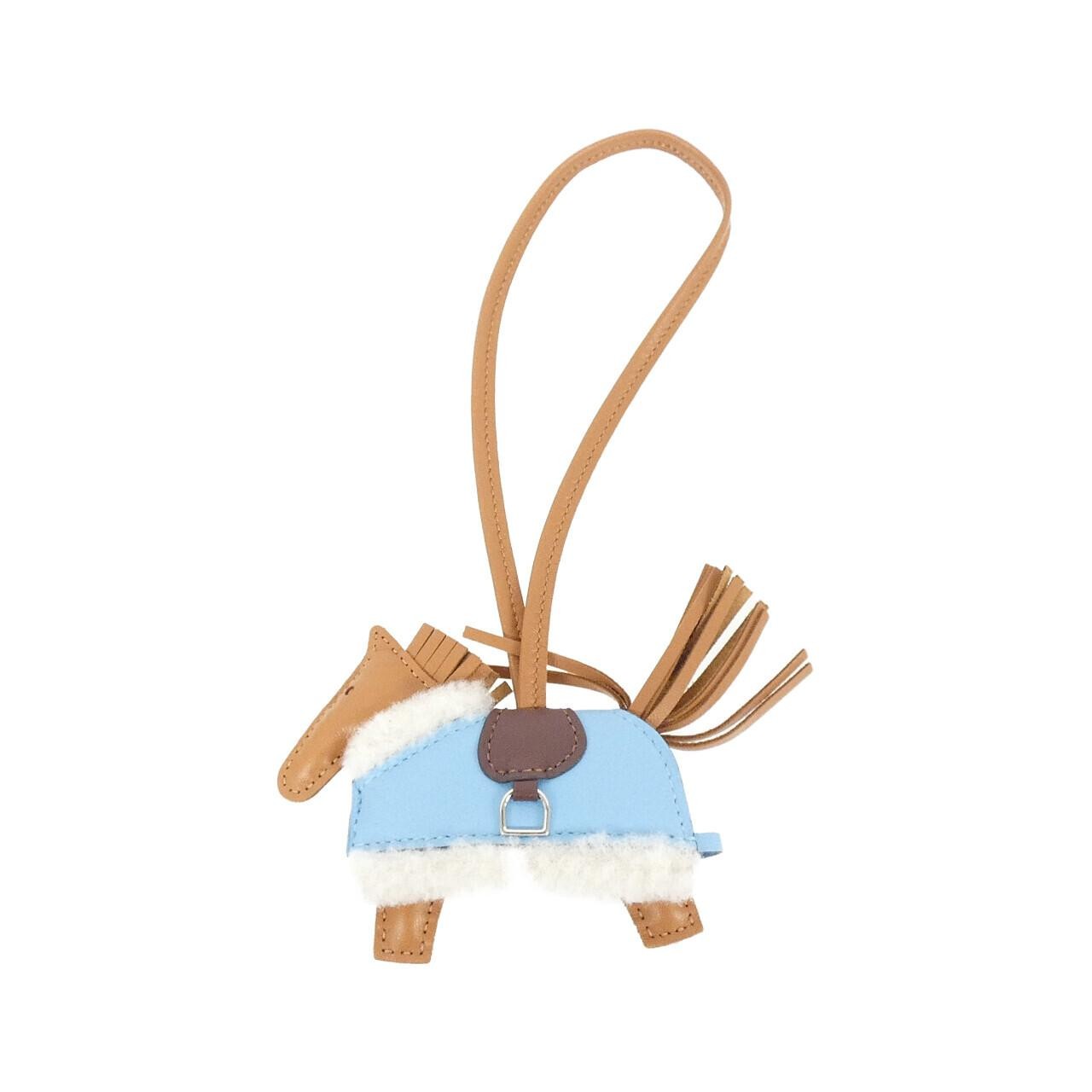 Hermes Rodeo Robeo Plush Bag Charm PM 087387CK