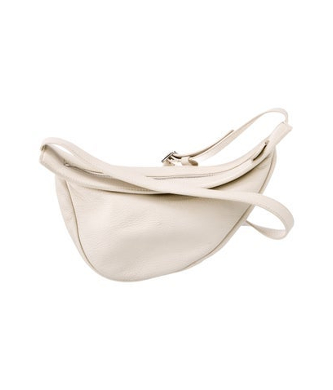 The Row Row Leather Small Slouchy Banana Bag