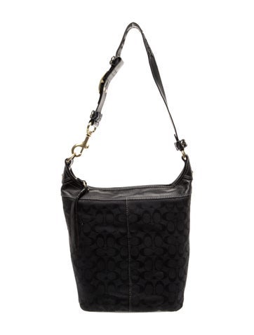 Coach Canvas Shoulder Bag