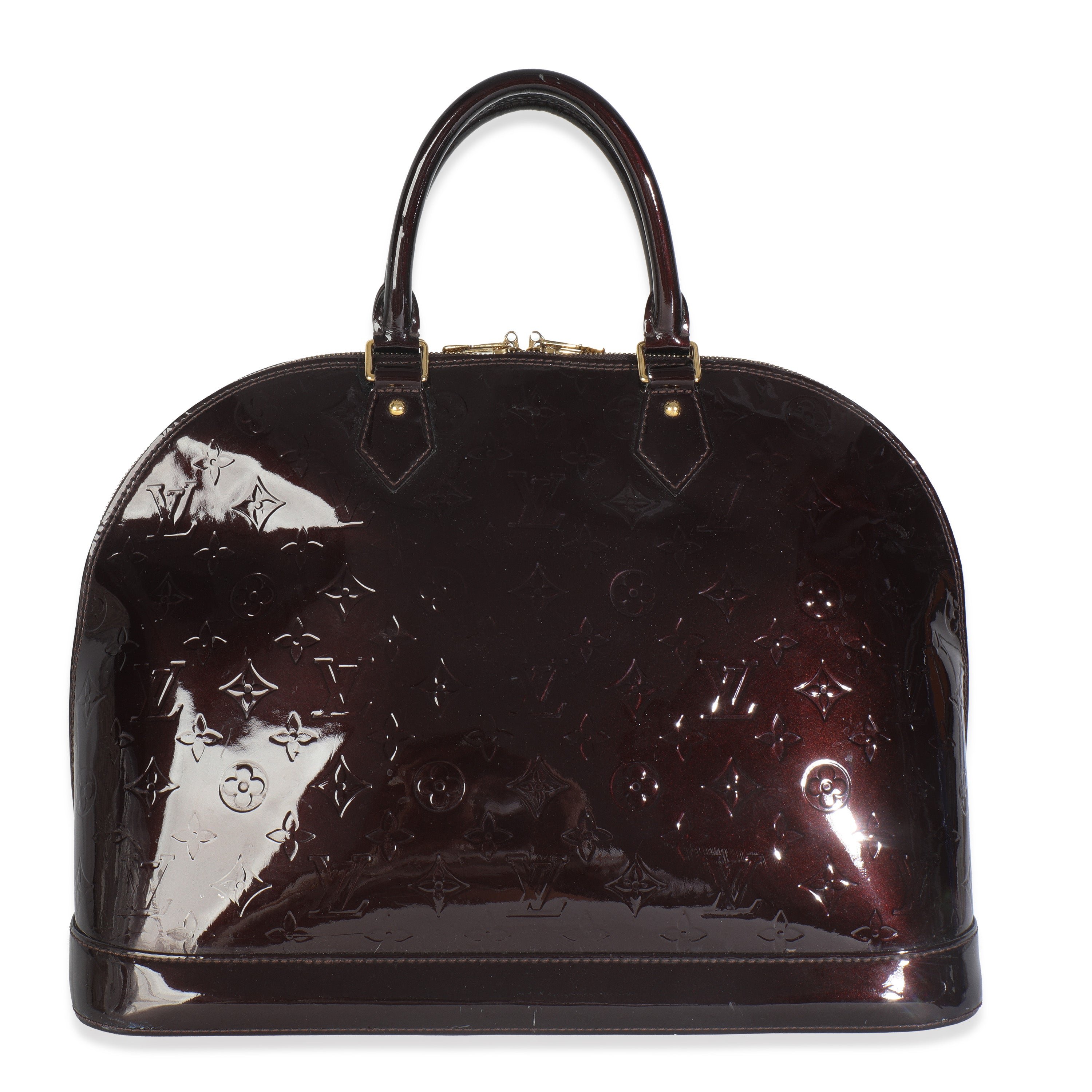 Louis Vuitton Amarante Monogram Vernis Alma GM