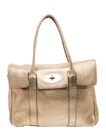 Mulberry Leather Top Handle Bag