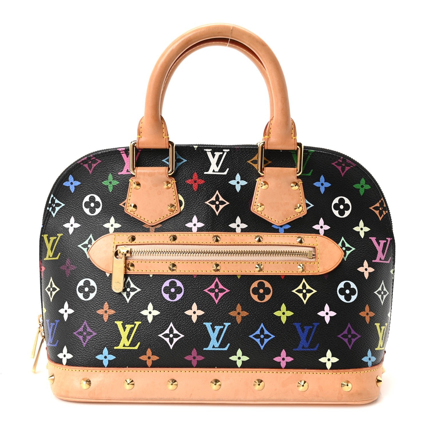 Louis Vuitton Monogram Multicolor Alma PM Black