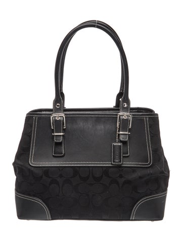 Canvas Top Handle Bag