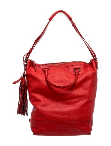 Leather Top Handle Bag