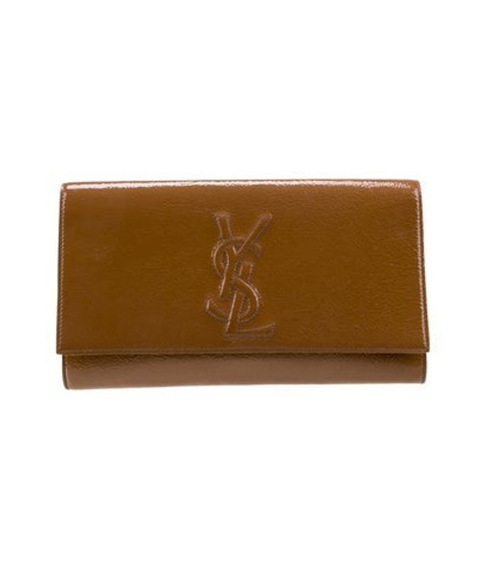 Saint Laurent Saint Laurent Patent Leather Clutch