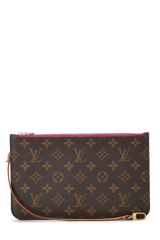 Monogram Canvas Neverfull Pouch MM NM