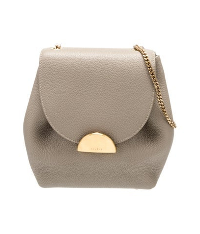 Polene Leather Shoulder Bag